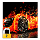 APK Burning Fire Car Lock