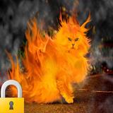 Fire Cat Lock 圖標