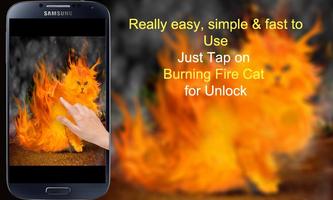 Fire Cat Lock captura de pantalla 3