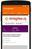 برنامه‌نما Astrology News عکس از صفحه