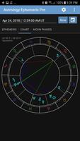 Astrology Ephemeris Pro تصوير الشاشة 1