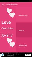 Love and Romance Calculator Affiche