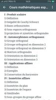 Cours mathématiques screenshot 3