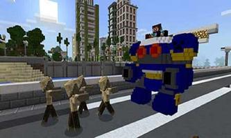 Pixel Robots Mod for MCPE скриншот 1