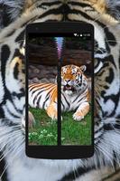 Tiger Zipper Wallpaper Theme ảnh chụp màn hình 3