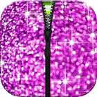 Cool Glitter Zip Lock Screen icon