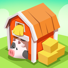 Pocket Farmery: Idle Clicker - Farm, Match & Pop! icône