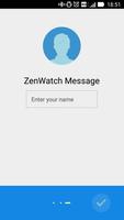 ZenWatch Message- private talk imagem de tela 2