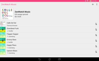 ZenWatch Music capture d'écran 2