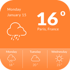 Real-time weather forecasts icône