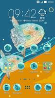 Ocean Dream ASUS ZenUI Theme Ekran Görüntüsü 1