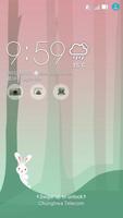 Bunny Angie ASUS ZenUI Theme Affiche