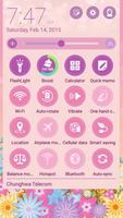 برنامه‌نما Lovely Pink ASUS ZenUI Theme عکس از صفحه