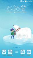 Polar Bear ASUS ZenUI Theme スクリーンショット 1