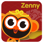 Happy Monkey Year with Zenny icône