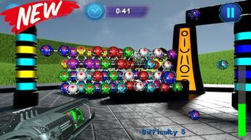 Bubble Shooter 3D 4k syot layar 1