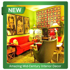 Amazing Mid Century Interior Decor Ideas icon