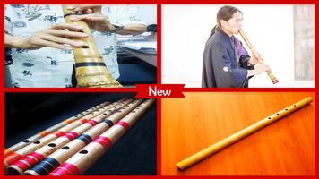Tutorial de flauta de bambu Cartaz