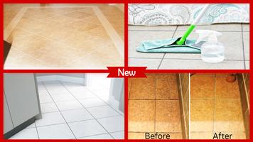 Clean Ceramic Tile Floors Solutions Affiche