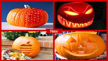 Easy Pumpkin Carving Ideas poster