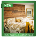 Rustic Wood Headboard Craft Project-APK