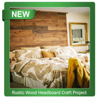 Rustic Wood Headboard Craft Project 圖標