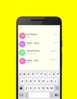 Messenger for Snapchat स्क्रीनशॉट 2