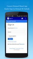 Connect hotmail email app 海报