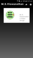 پوستر M. S. Viswanathan Video Songs