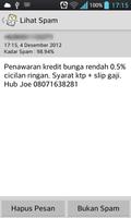 Sterile Inbox SMS Spam filter syot layar 1