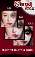 ゴーストフェイスハロウィンメイク スクリーンショット 1