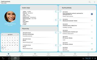 Deník pacienta LITE capture d'écran 1