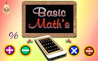 Basic Maths poster