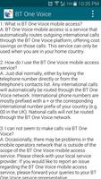 BT One Voice mobile access ポスター