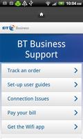 BT Business Support poster