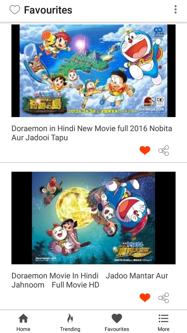 Android İndirme için Doraemon Cartoon Hindi Videos APK