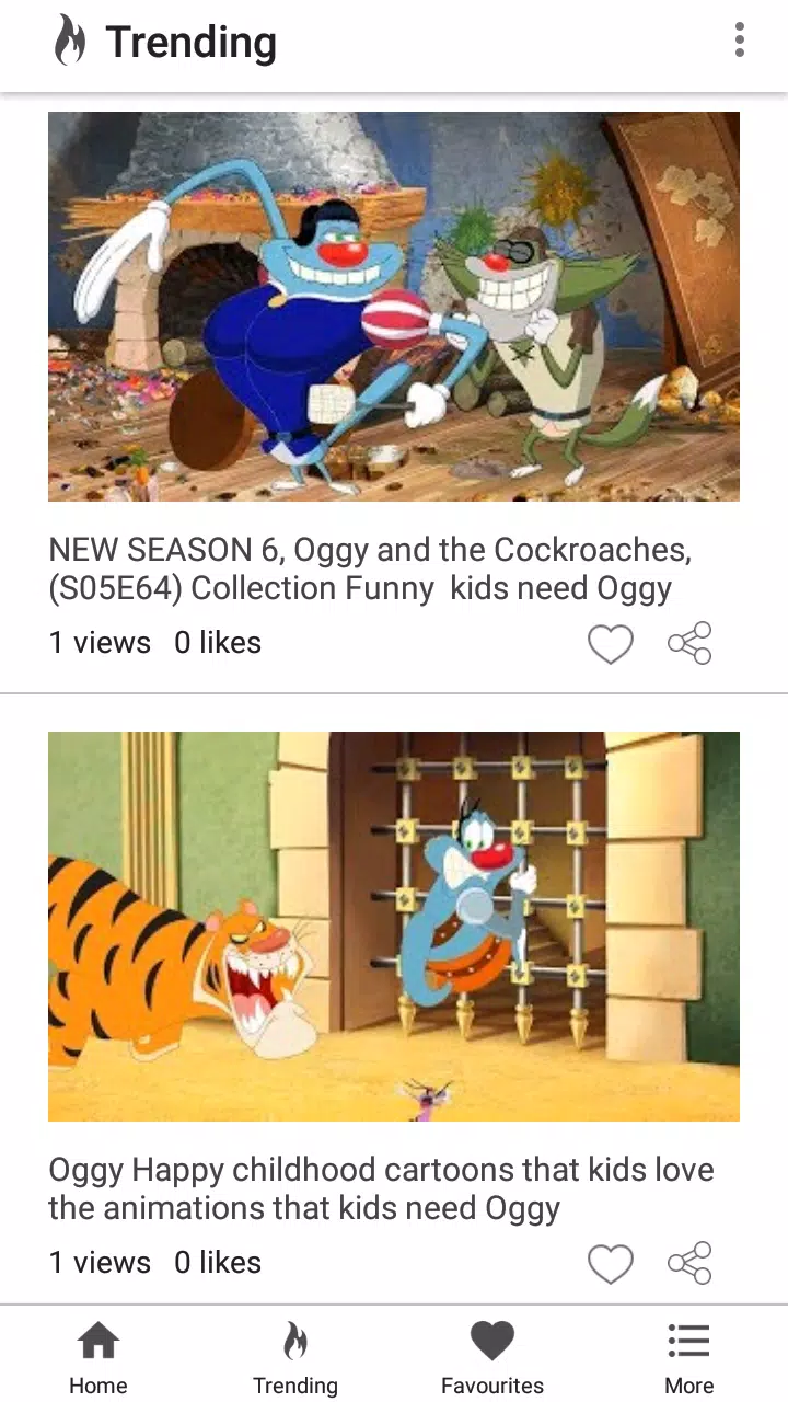 Tải xuống APK Oggy and the Cockroaches Hindi Videos cho Android Tải xuống APK Oggy and the Cockroaches Hindi Videos cho Android