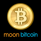 Free Bitcoin - Moon Bitcoin Zeichen