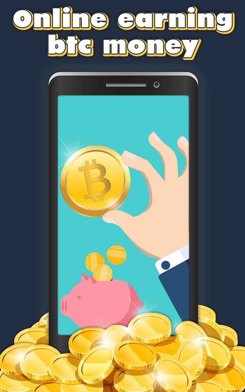 Earn Free Bitcoin Btc Mining App For Android Apk Download - 