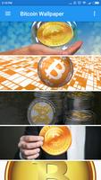 Bitcoin Wallpaper الملصق