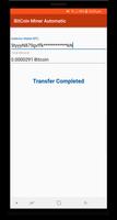 Bitcoin Miner Automatic - Earn free Bitcoins تصوير الشاشة 1