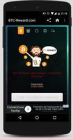 BTC Reward - Earn Free Bitcoin Affiche