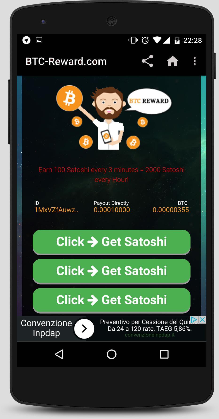 Btc Reward Earn Free Bitcoin For Android Apk Download - 