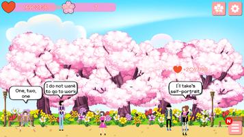 Blossom Clicker - 4 Seasons Relaxing Game 截图 1