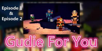 Gudie:  Minecraft Story Mode 1 الملصق