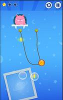 Cute Cat Cut Rope FREE Affiche