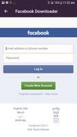 Video Downloader For Facebook capture d'écran 1