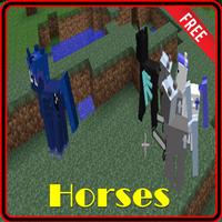 Horses Mod for MCPE-poster