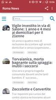 Roma News captura de pantalla 1