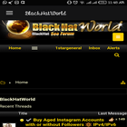 BlackHatWorld ícone